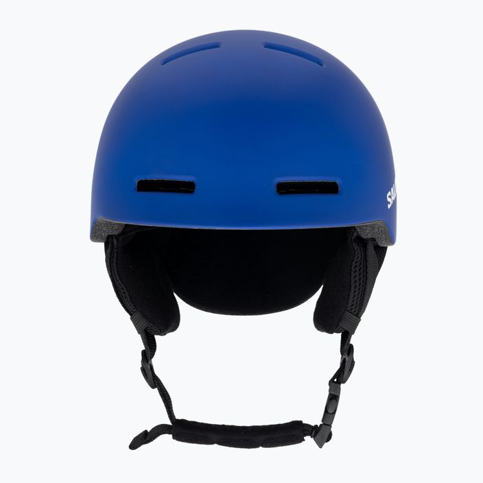 Dětská lyžařská helma Salomon Orka race blue 2