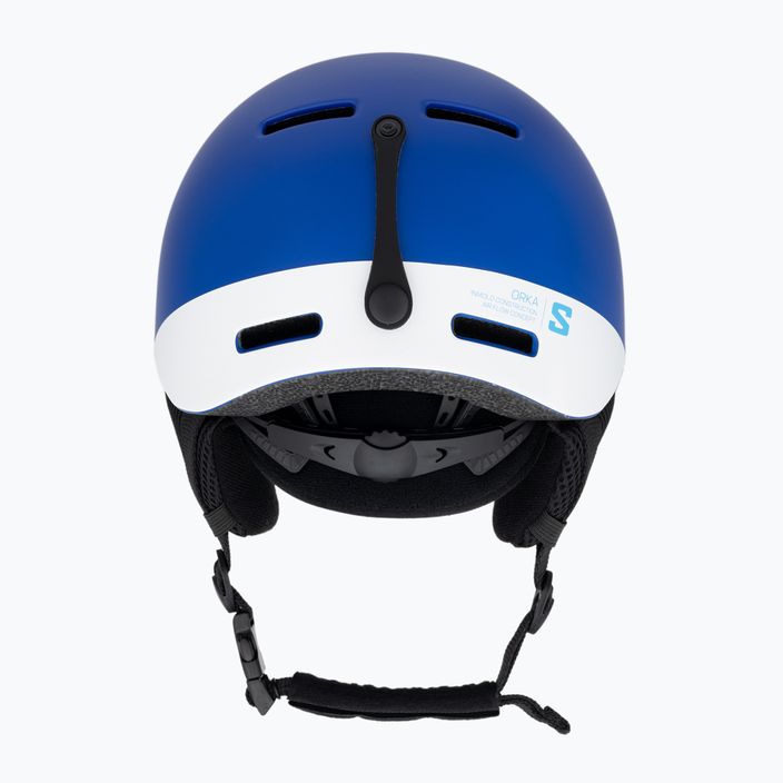 Dětská lyžařská helma Salomon Orka race blue 3
