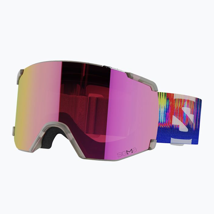 Lyžařské brýle Salomon S View Sigma translucent frozen/poppy red 5