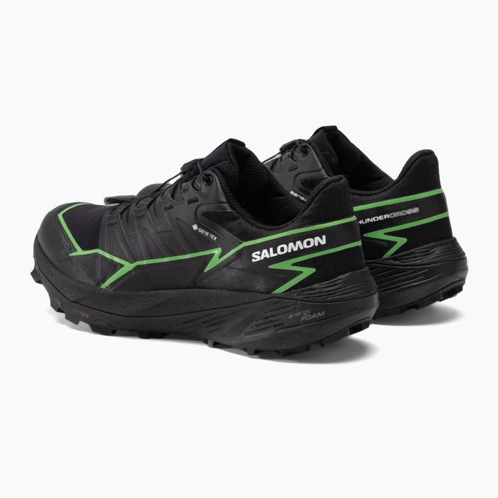 Pánská běžecká obuv Salomon Thundercross GTX black/gecko/gecko/black 5