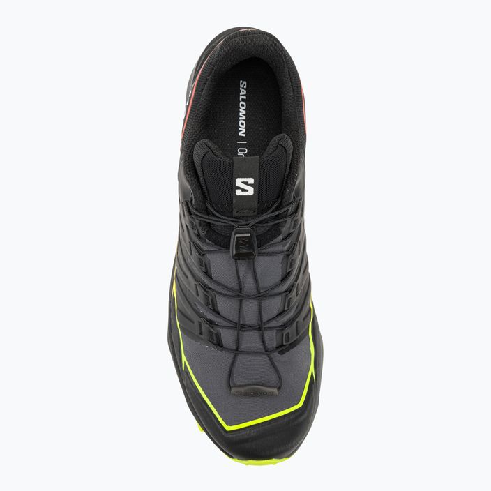 Pánské běžecké boty Salomon Thundercross black/quiet shade/fiery coral 9