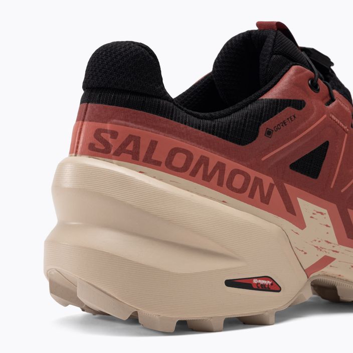 Dámské běžecké boty Salomon Speedcross 6 GTX black/cow hide/faded rose 12