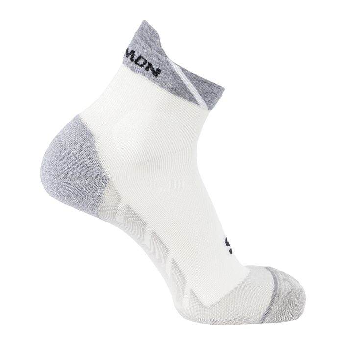 Běžecké ponožky Salomon Speedcross Ankle white/light grey melange 2