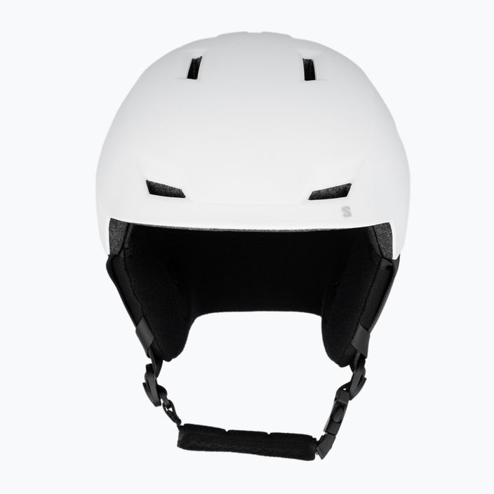Lyžařská helma Salomon Pioneer Lt 4D bílá 2