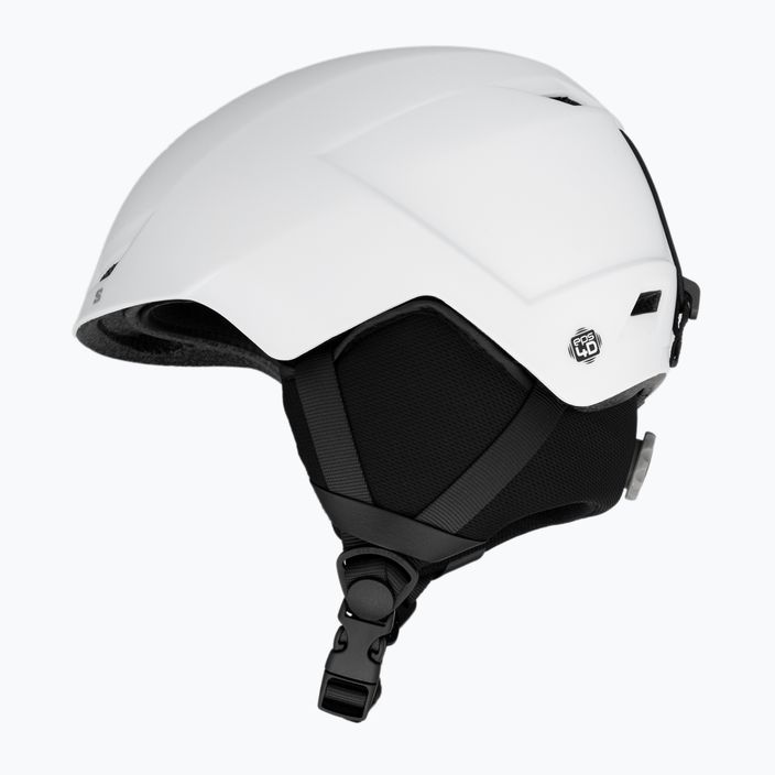 Lyžařská helma Salomon Pioneer Lt 4D bílá 5