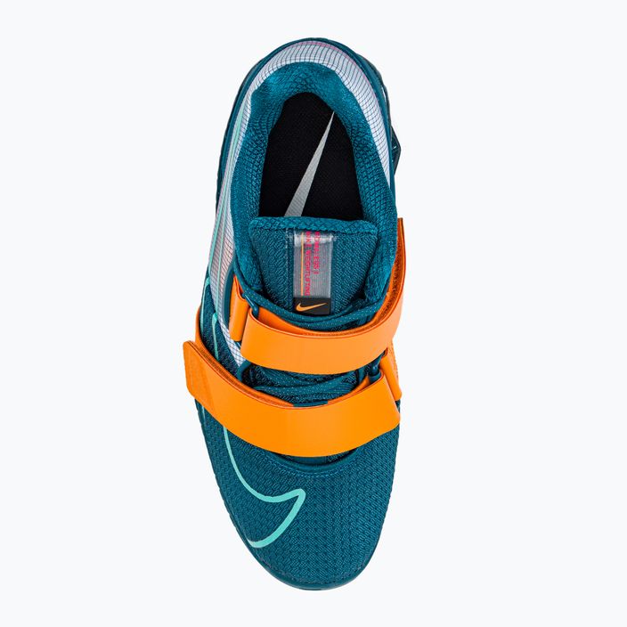 Vzpěračské boty Nike Romaleos 4 blue/orange 6