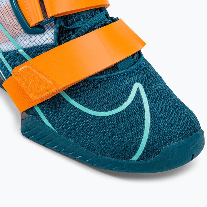 Vzpěračské boty Nike Romaleos 4 blue/orange 7