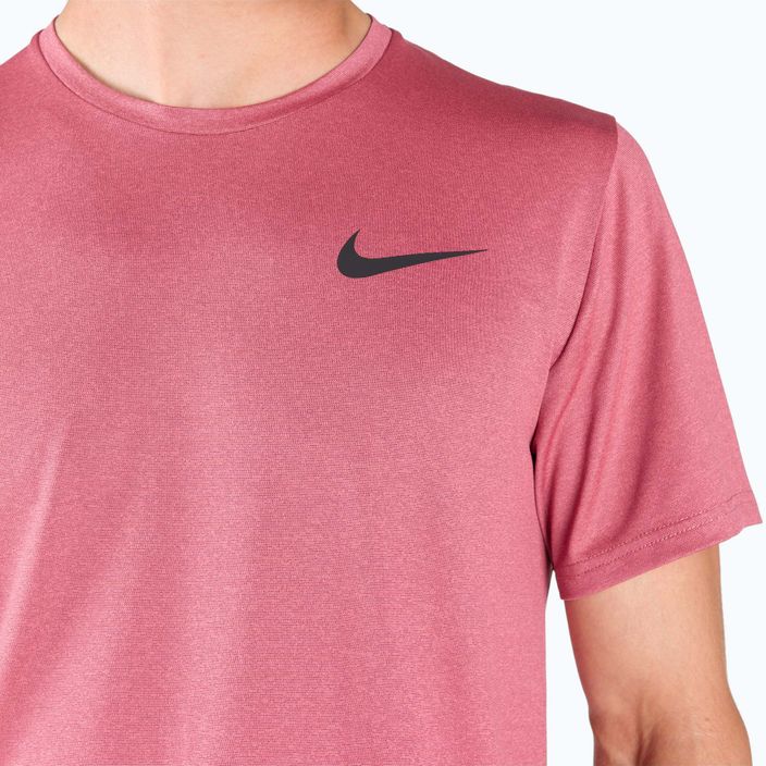 Pánské tréninkové tričko Nike Hyper Dry Top růžové CZ1181-690 4
