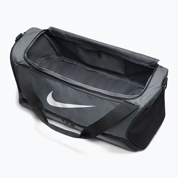 Sportovní taška Nike Brasilia 9.5 60 l grey/white 5