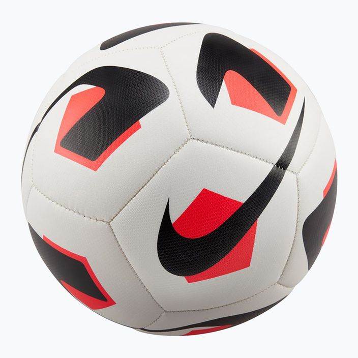Fotbalový míč Nike Park Team 2.0 white/bright crimson/black velikost 4 2
