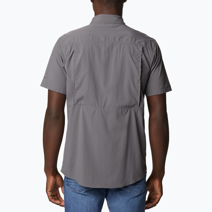 Pánská košile Columbia Newton Ridge II tmavě šedá 2030681 2