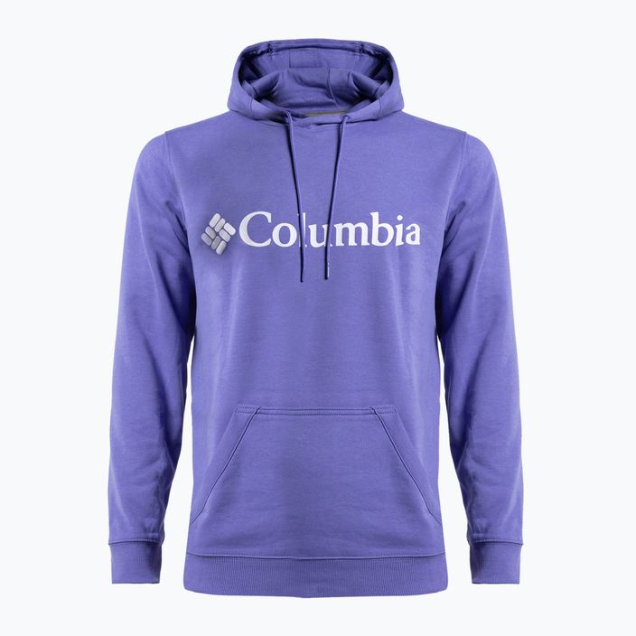 Pánská trekingová mikina Columbia CSC Basic Logo II fialová 1681664546 6