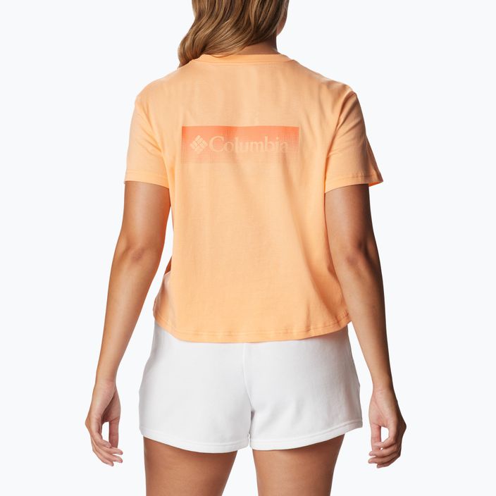 Columbia dámské trekové tričko North Cascades Cropped orange 1930051826 2