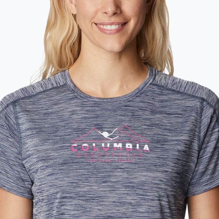 Columbia dámské trekové tričko Zero Rules Graphic Crew šedé 1991583467 3