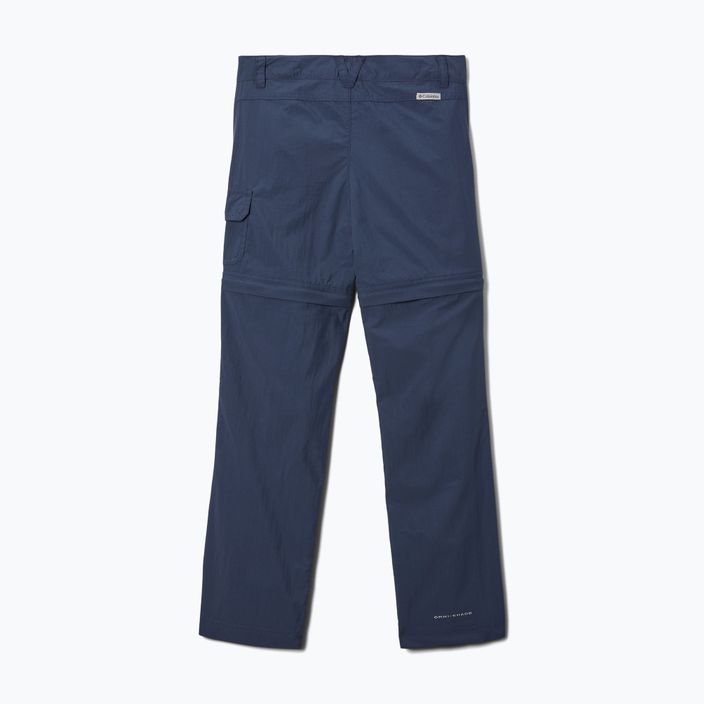 Dětské trekové kalhoty Columbia Silver Ridge IV Convertible navy blue 1887432467 2