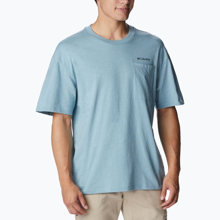 Columbia Break It Down pánské trekové tričko modré 2037491460 2