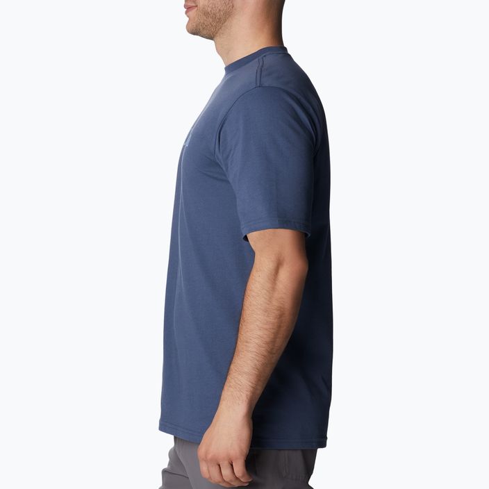 Pánské trekingové tričko  Columbia CSC Basic Logo tmavě modré 1680053480 3
