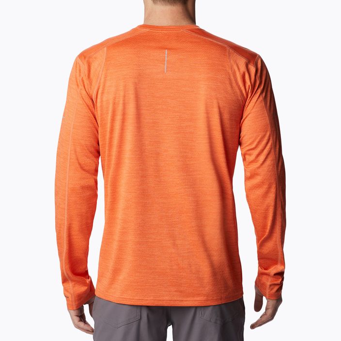 Pánské trekingové tričko  Columbia Alpine Chill Zero LS oranžové 1990533 2