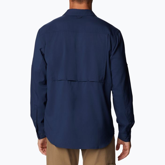 Pánská košile Columbia Silver Ridge Utility Lite tmavě modrá 2012932464 2