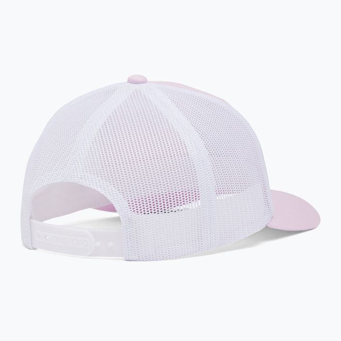 Columbia Youth Snap Back pink dawn/white/hot marker waves dětská baseballová čepice 3