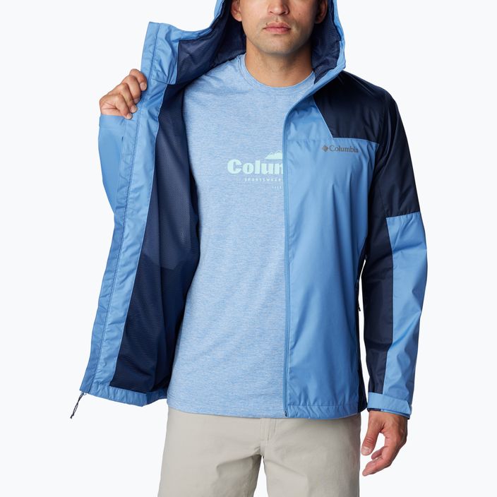 Columbia Inner Limits III pánská bunda do deště skyler/collegiate navy 5