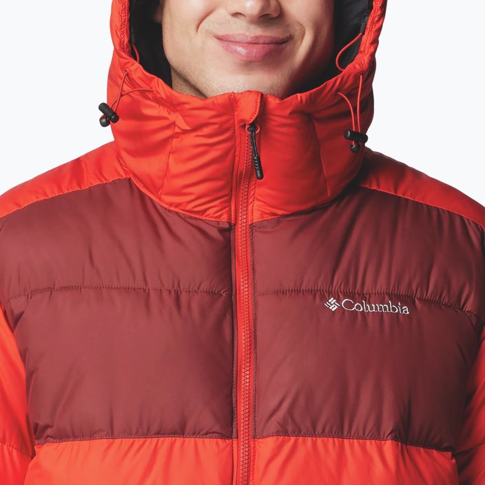 Pánská bunda  Columbia Pike Lake II Hooded sail red/ spice 6