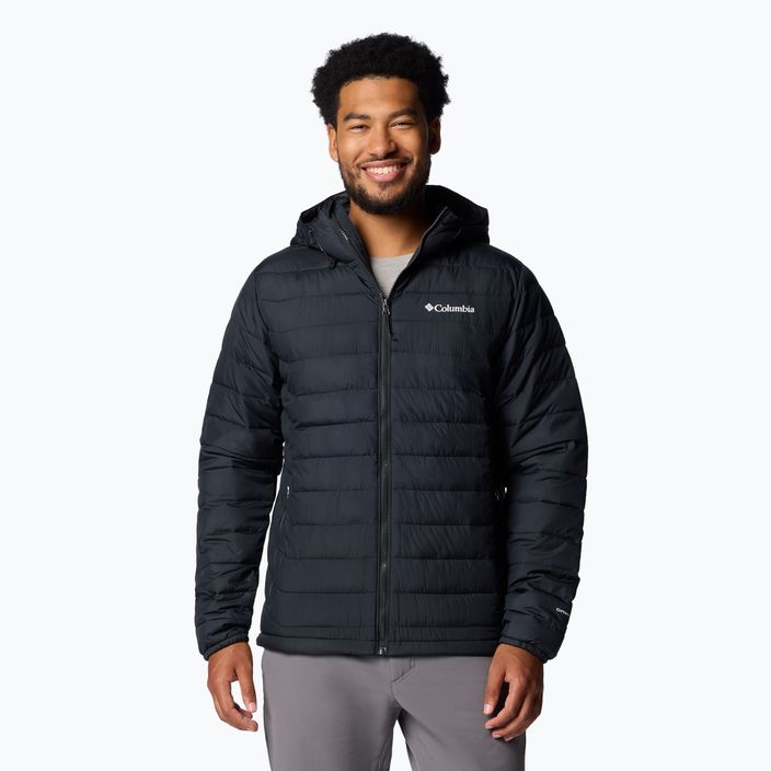 Pánská bunda  Columbia Powder Lite II Hooded black