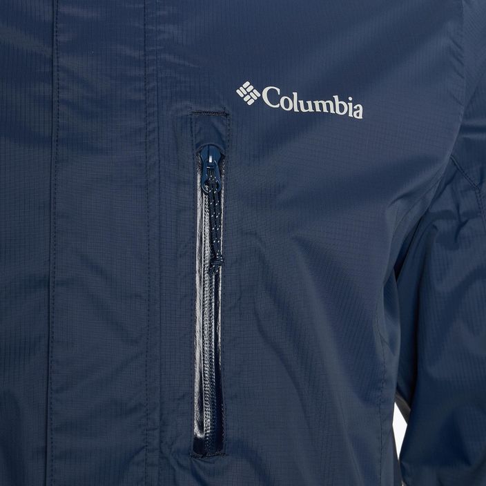 Pánská bunda do deště  Columbia Pouring Adventure III collegiate navy 3