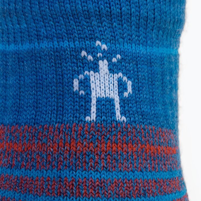 Trekingové ponožky Smartwool Hike Light Cushion Ankle modro-oranžové SW001611E18 3