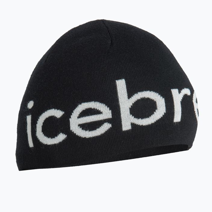 Icebreaker Merino zimní čepice black/ecru hthr 6