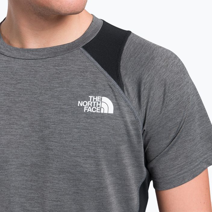 Pánské trekingové tričko The North Face AO Glacier šedé NF0A5IMI5R11 5