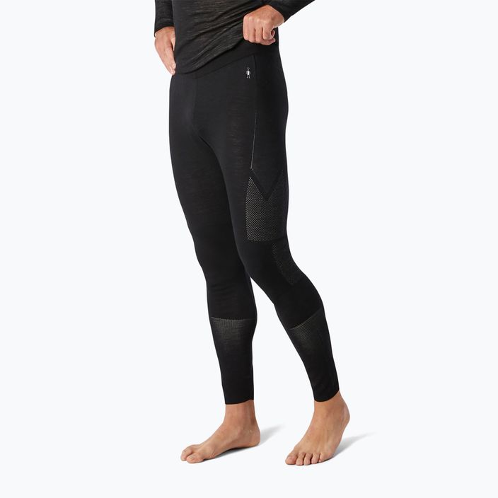 Pánské spodní termální kalhoty Smartwool Intraknit Thermal Merino Base Layer Bottom black 16829