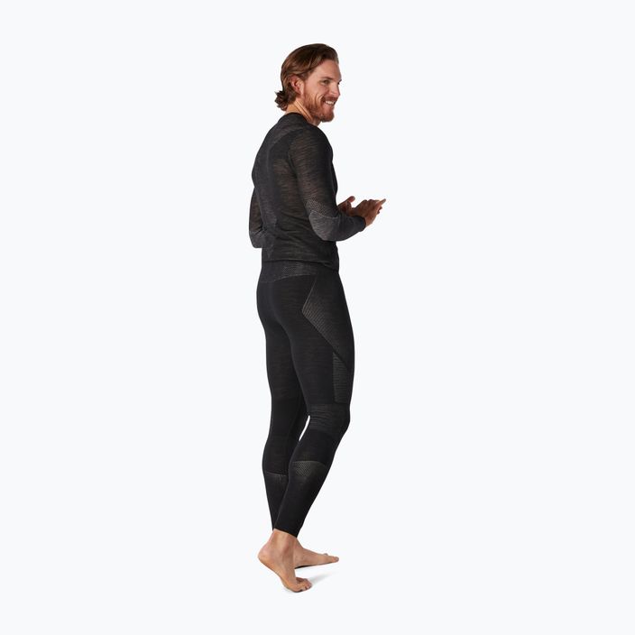 Pánské spodní termální kalhoty Smartwool Intraknit Thermal Merino Base Layer Bottom black 16829 3