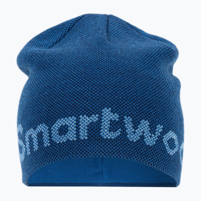 Zimní čepice Smartwool Lid Logo modrý 11441-J96 2