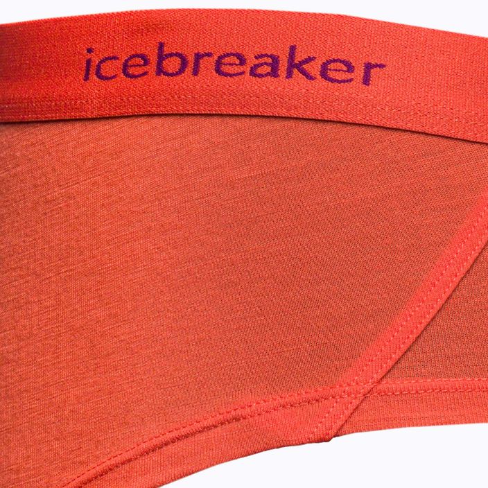 Dámské termální boxerky Icebreaker Sprite Hot red 103023 3