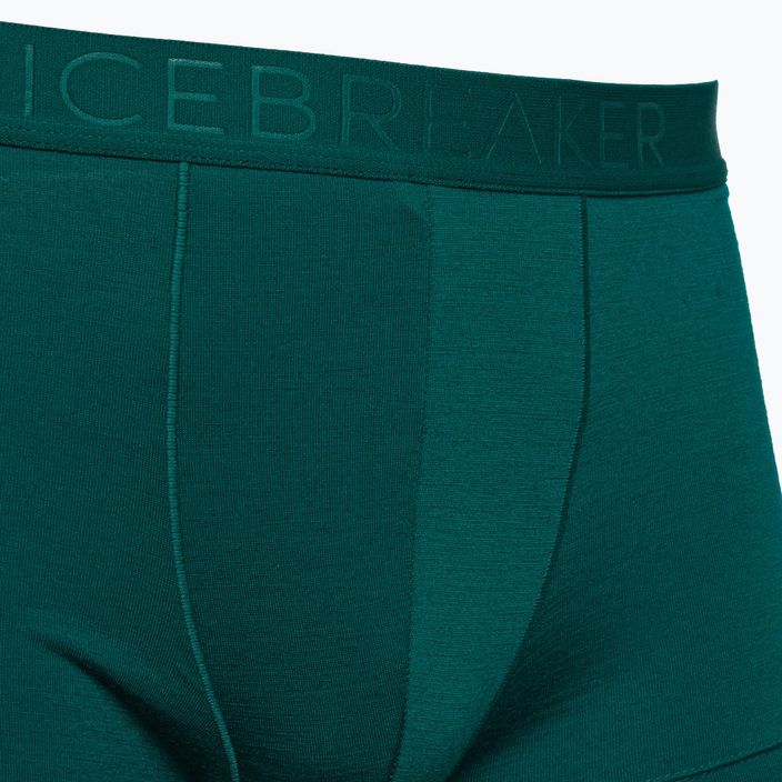 Pánské termální boxerky Icebreaker Anatomica Cool-Lite green 105223 3