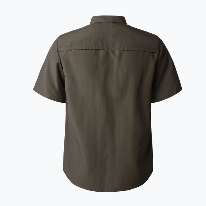 Pánská turistická košile The North Face Sequoia SS zelená NF0A4T1921L1 5