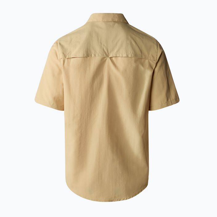 Pánská turistická košile The North Face Sequoia SS béžová NF0A4T19LK51 5