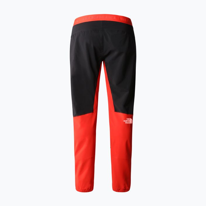 Pánské trekové kalhoty The North Face Felik Slim Tapered red/black NF0A825WWU51 2