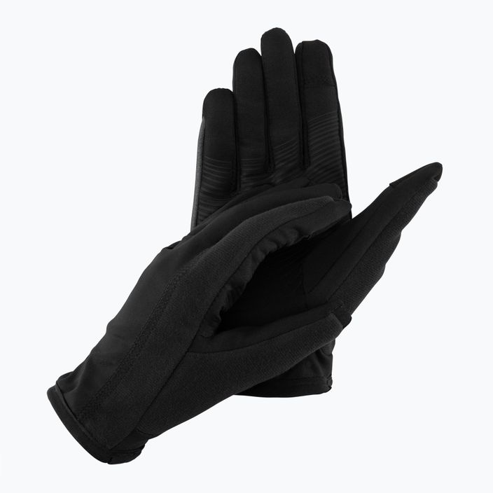 Pánské běžecké reflexní rukavice Under Armour Storm Run Liner black/black