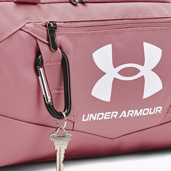 Cestovní taška Under Armour Undeniable 5.0 Duffle XXS 18 l pink elixir/white 3