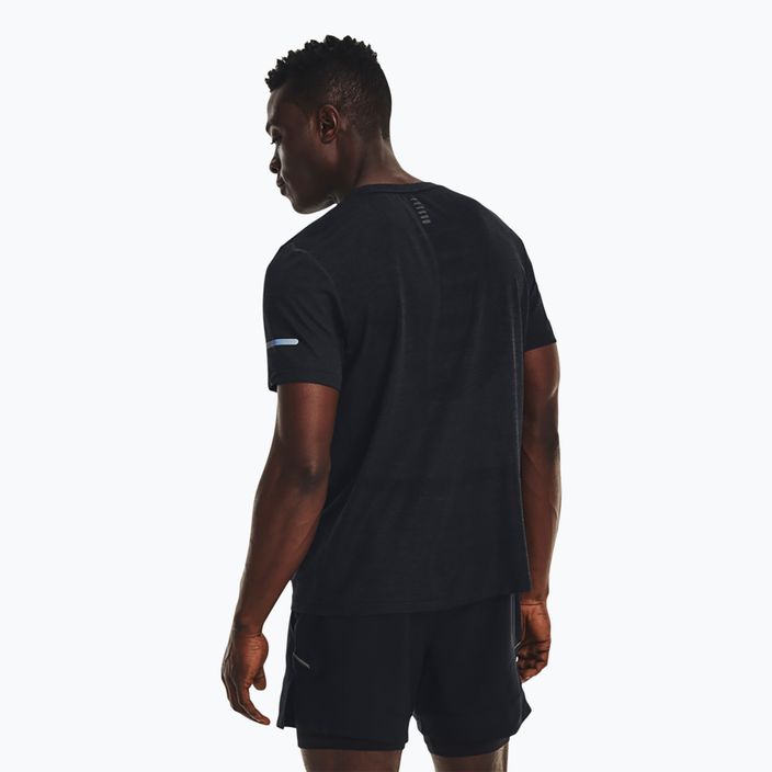 Pánské běžecké tričko Under Armour Seamless Stride black/reflective 3