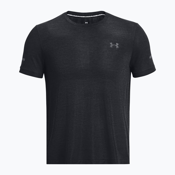 Pánské běžecké tričko Under Armour Seamless Stride black/reflective 5