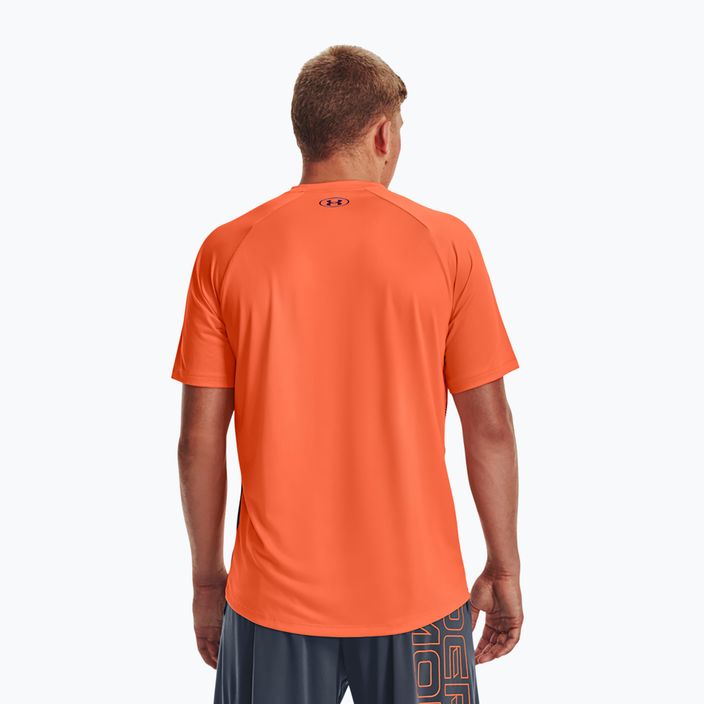 Under Armour Tech Fade pánské tréninkové tričko oranžová 1377053 4