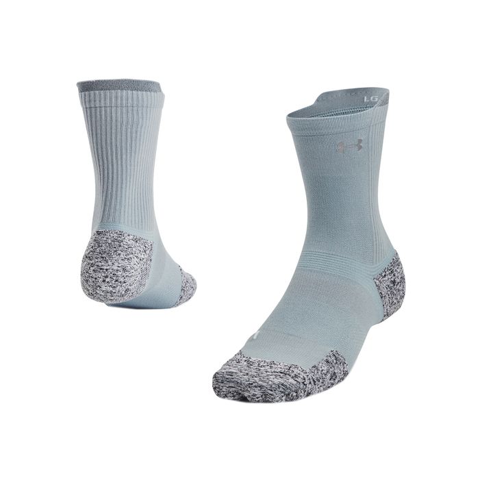 Běžecké ponožky Under Armour Ad Run Cushion Mid blue 1376076 2