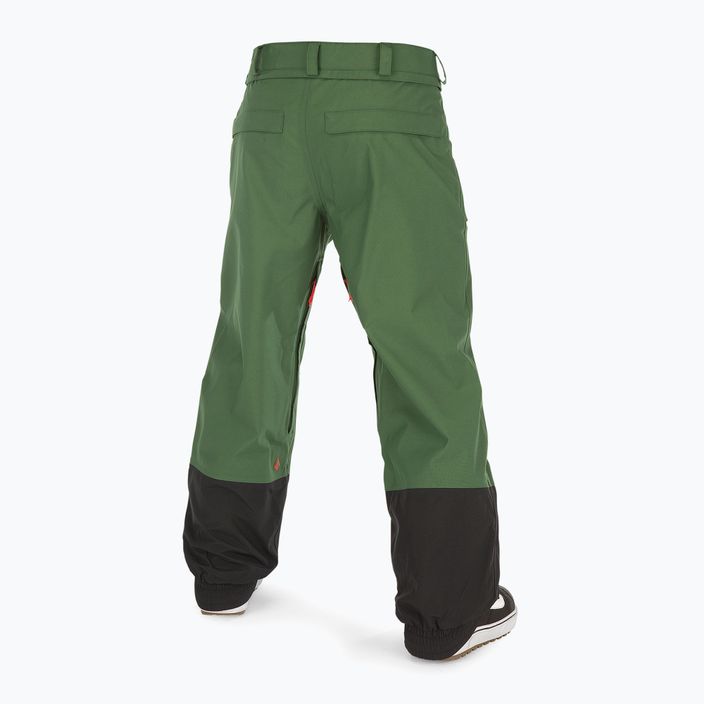 Pánské kalhoty Volcom Longo Gore-Tex Snowboard Pant green G1352304 2