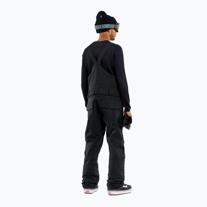 Pánské snowboardové kalhoty Volcom Roan Bib Overall black 2