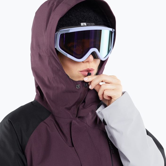 Dámská snowboardová bunda Volcom V.Co Aris Ins Gore-Tex blackberry 4