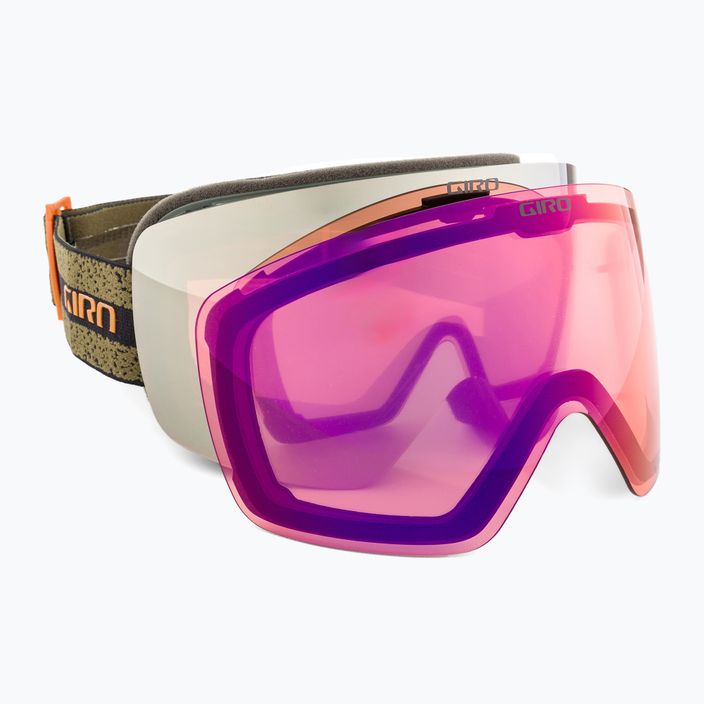 Lyžařské brýle Giro Contour trail green expedition/onyx/infrared