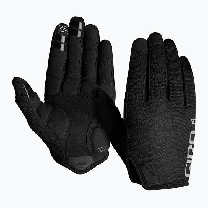 Pánské cyklistické rukavice  Giro DND Gel black